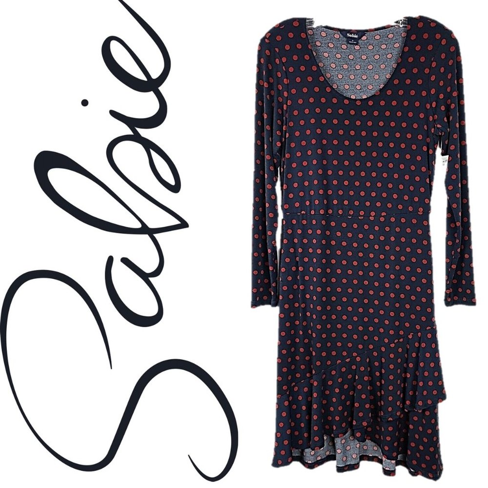 NEW SABIE POLKA DOT MIDI DRESS 🌸